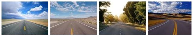 Typical Google results for "ROAD": Minimal interuption; takes you from place to place